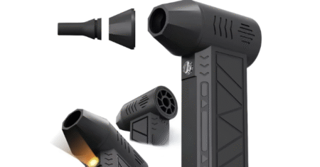 Mini Soprador Turbo Sem Fio 130000 RPM – Potente e Compacto com Motor Brushless